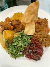 スリランカカレープレート