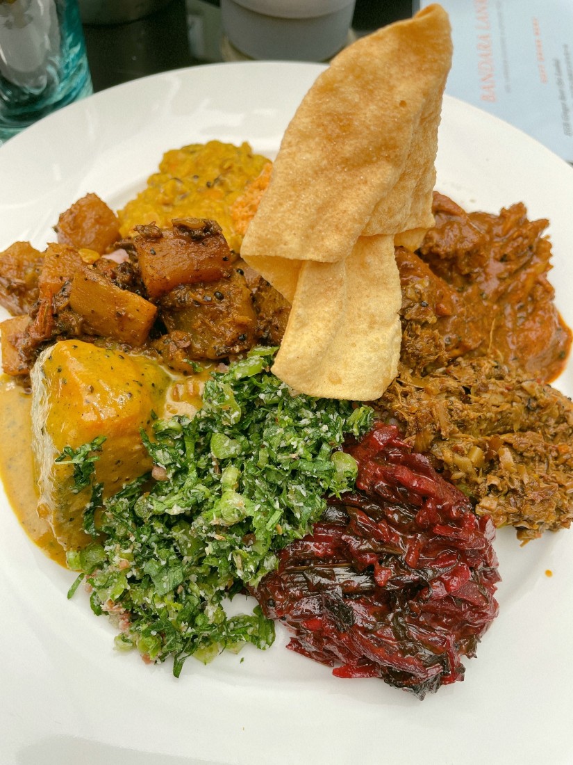 スリランカカレープレート