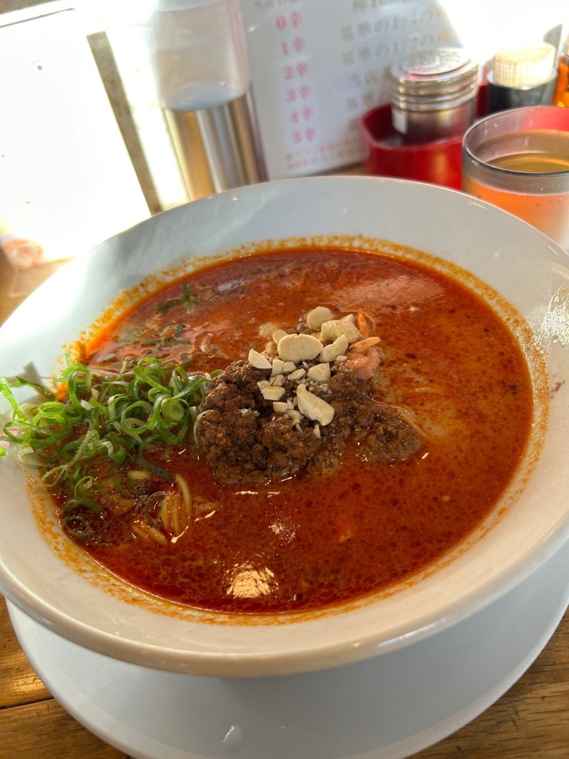 白ごま担々麺 5辛