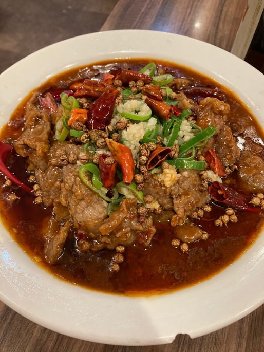 牛肉の激辛煮込み