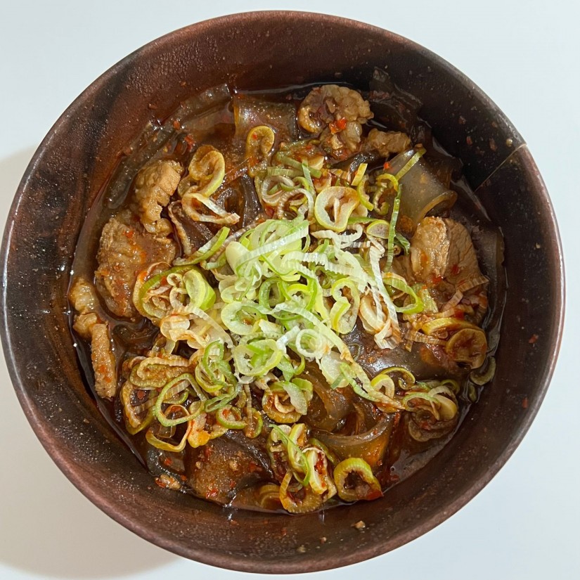 【麻辣】牛すじ極太麻婆春雨 大辛3