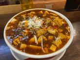 麻婆豆腐麺 ちょい辛 辛めの半分くらい