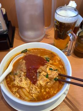 チゲ味噌ラーメン(辛め)