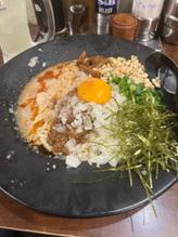 サンショウ汁無し担々麺