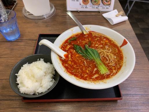 白胡麻坦々麺 4辛