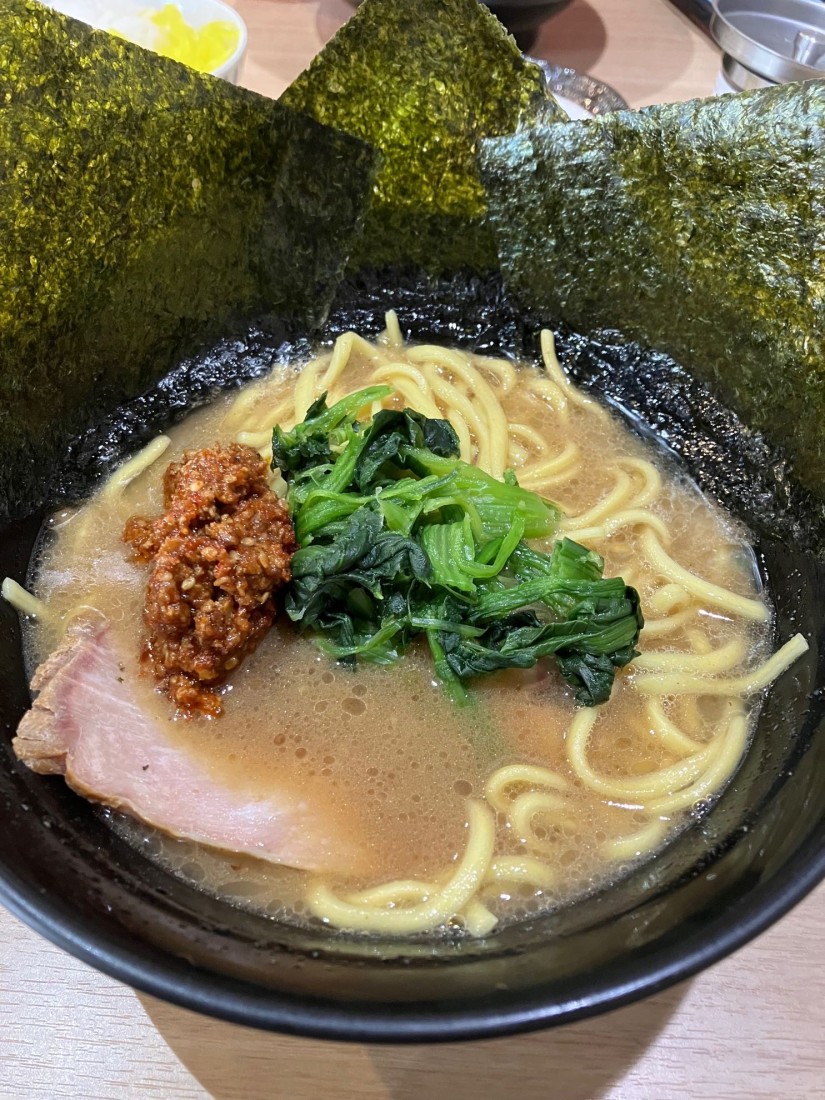 とんこつ醤油ラーメン辛辛入り 激辛