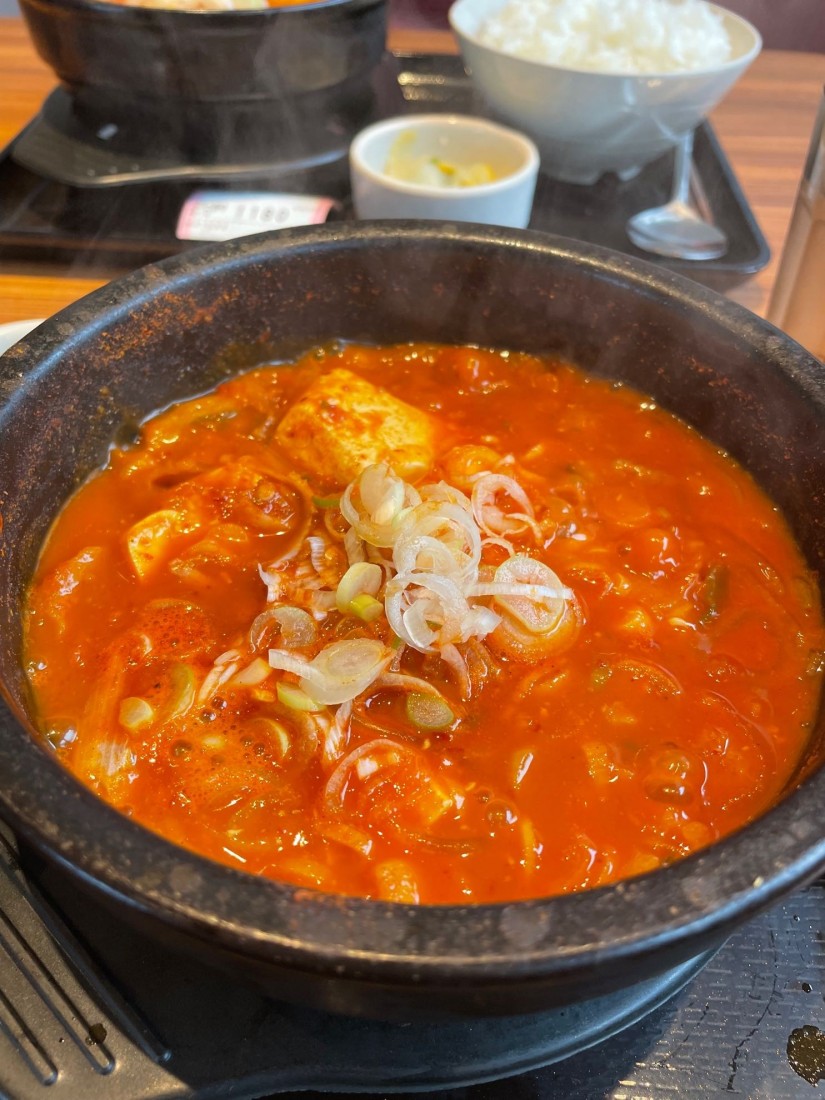 牛すじスン豆腐 7辛