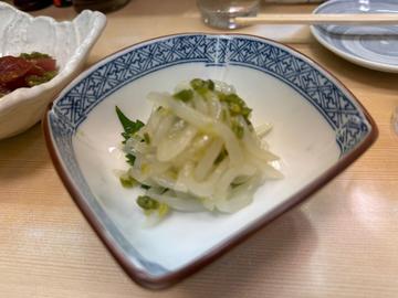 甲イカ刻み山葵合え