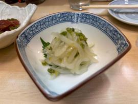 甲イカ刻み山葵合え