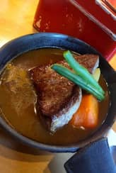 牛サーロインステーキカリー(100ｇ) アイガー(中級)