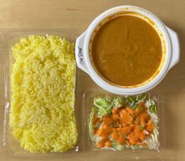 チキンカレー ランチセット 激辛