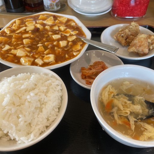麻婆豆腐定食(+激辛) 🌶️