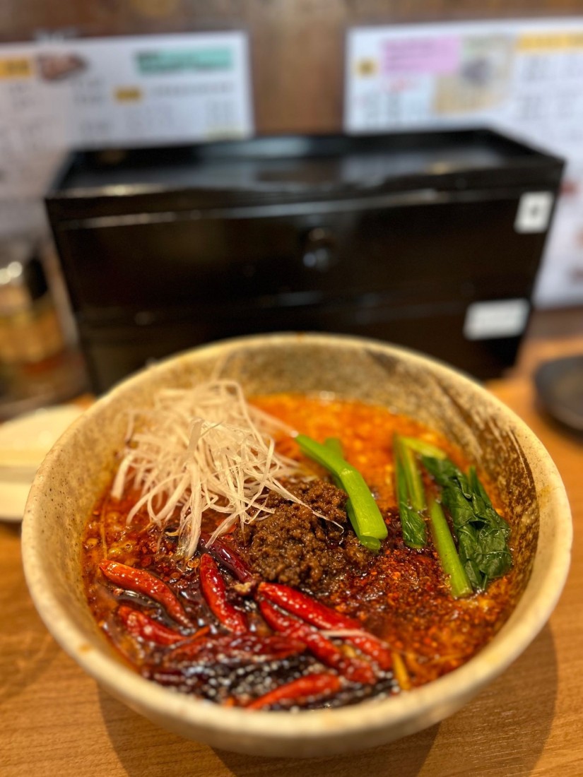 麻辣坦々麺＋50円 辛さ増し