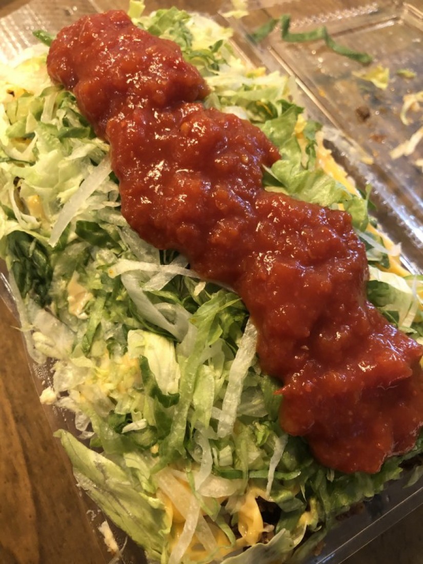 タコライスチーズ野菜