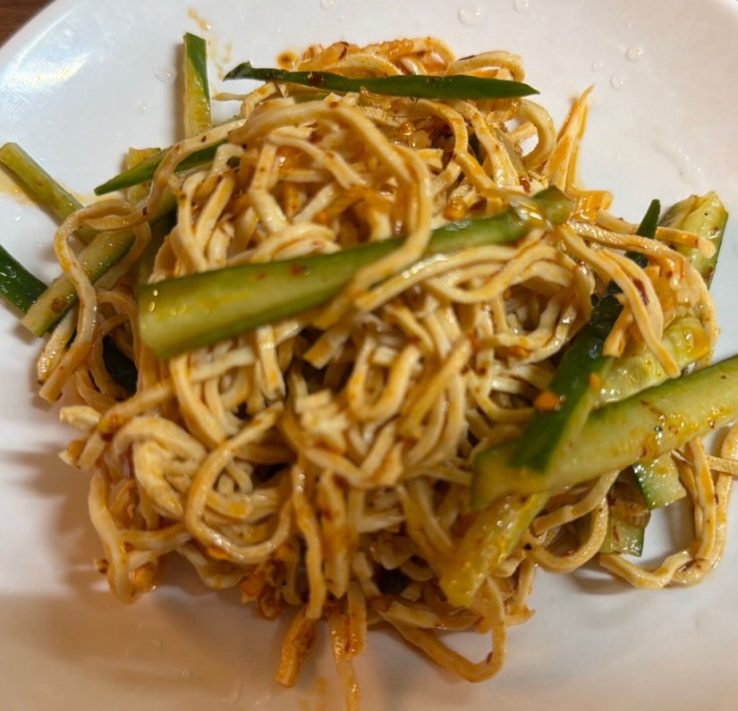 干し豆腐の麻辣和え