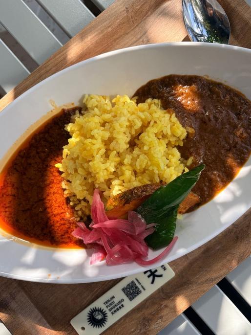 辛口あいがけカレー