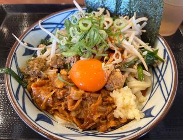 旨辛肉盛りニラ玉ぶっかけ