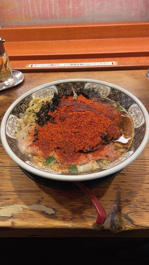 すごい煮干ラーメン 50辛