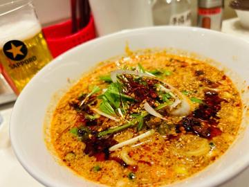 汁あり 金胡麻担々麺 5辛