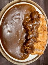 贅沢まつぶたトンカツカレー 10辛