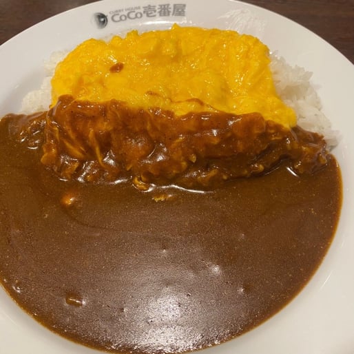 スクランブルエッグカレー 15辛