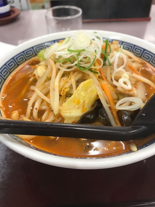 ピリ辛麻辣ラーメン