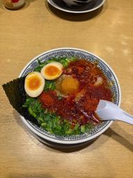 辛肉そば　 通常3辛+7辛(追加)