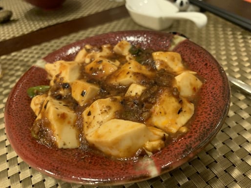 麻婆豆腐丼