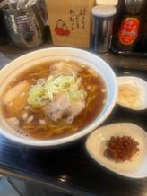 醤油ラーメン 辛肉みそ