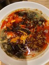 四川風坦々麺 白胡麻 辛さ10 痺れ3