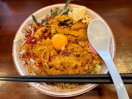 超激辛油そば 大魔王（ライス付） ６辛