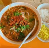 トムヤムラーメン C: Lv. イーサン（大辛）