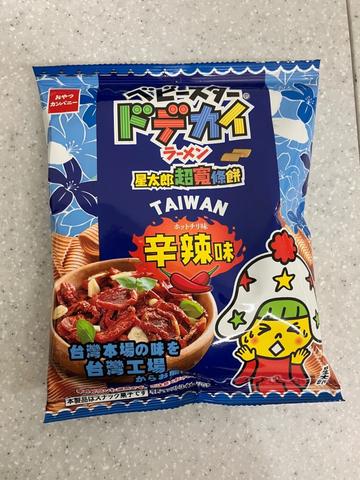 ベビースタードデカイラーメンTAIWAN辛辣味 辛みが強い