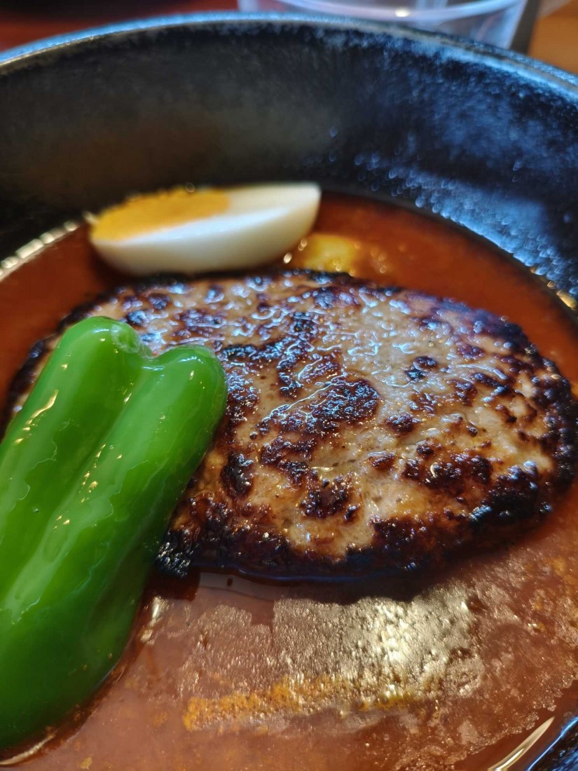 ハンバーグのスープカレー 5番