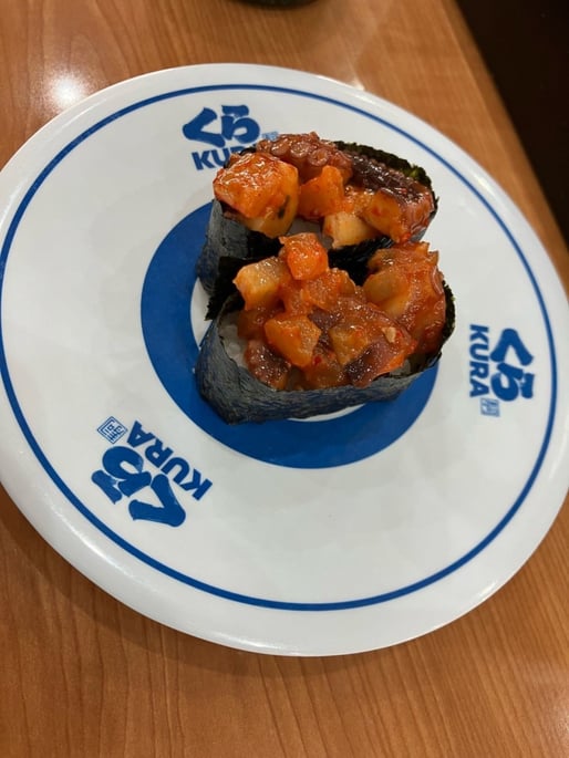 タコキムチ軍艦