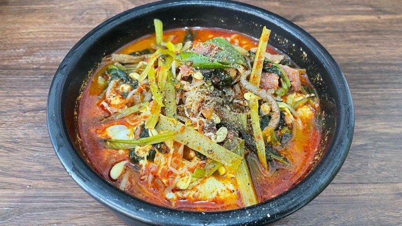 ユッケジャンラーメン 辛増し