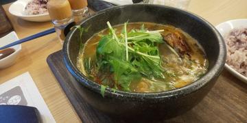 黒豚の自家製炙りチャーシュースープカレー