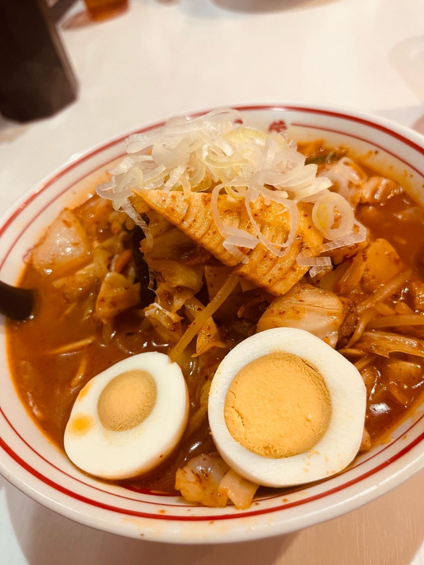 五目味噌タンメン 8辛