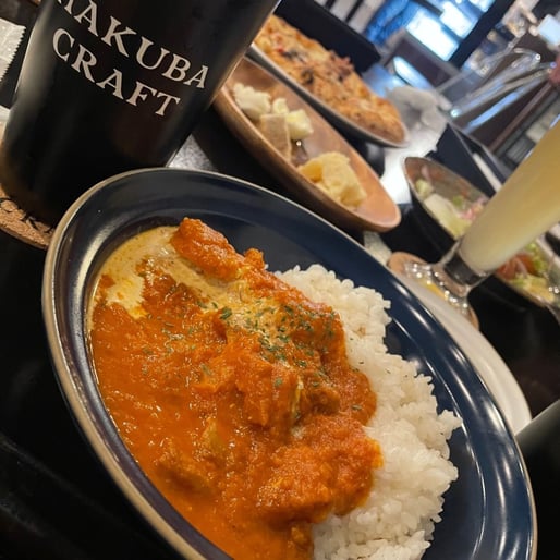 社長考案！バターチキンカレー