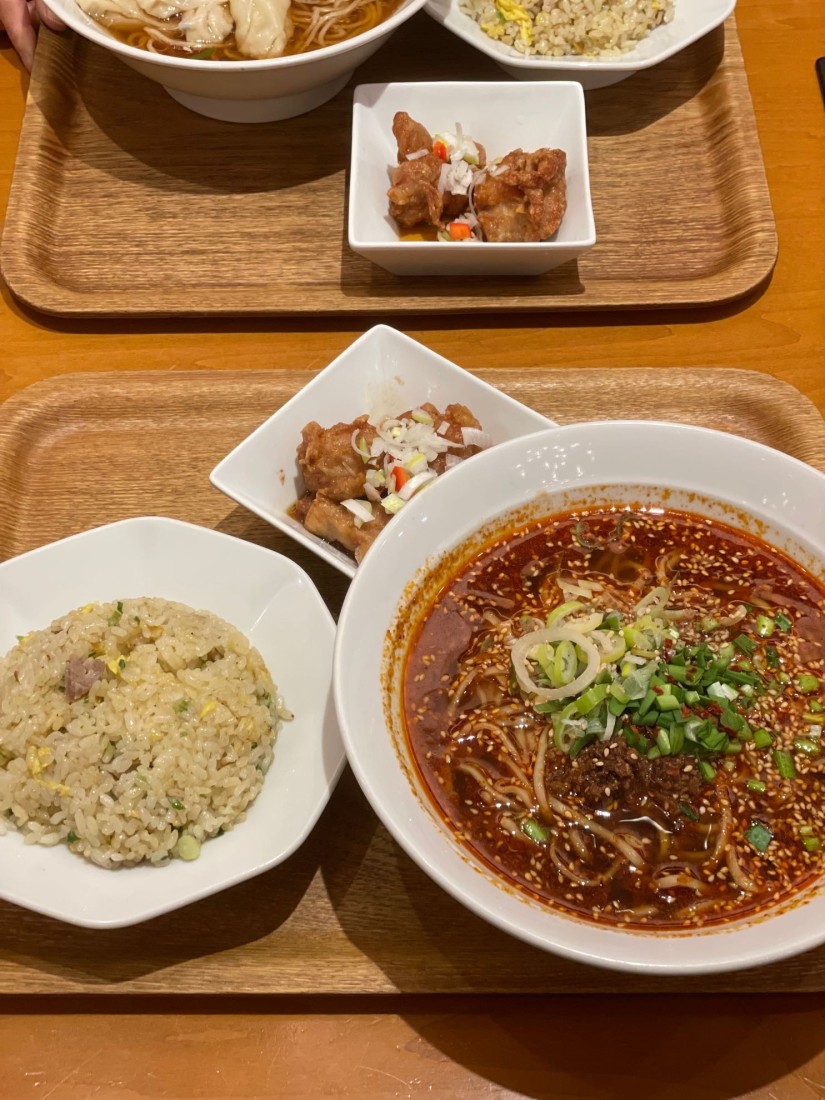 紅麻辣タンタン麺