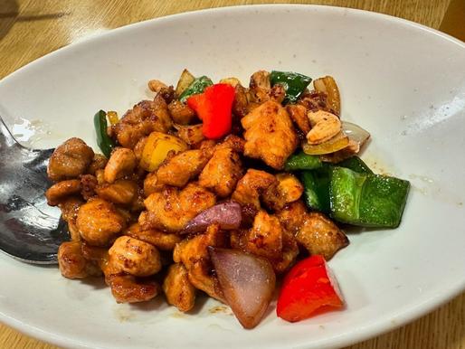 カシューナッツと肉の野菜炒め なし