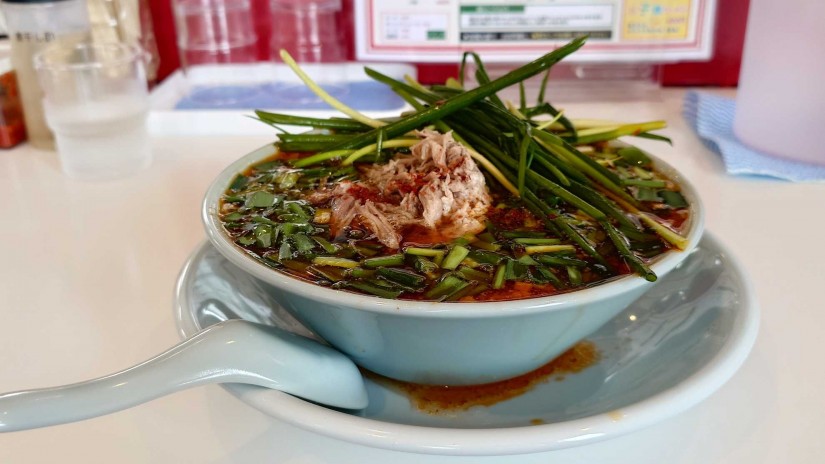 紅(あか)醤油＆辛ネギ(課金トッピング)