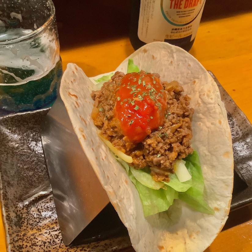 首里タコス 辛め