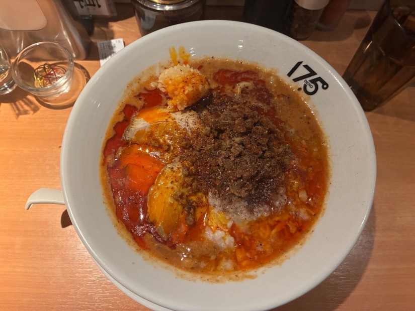 一七五郎汁あり担々麺 10辛