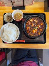四川麻婆豆腐定食 激辛