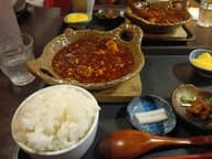 麻婆豆腐定食 めっちゃ辛め