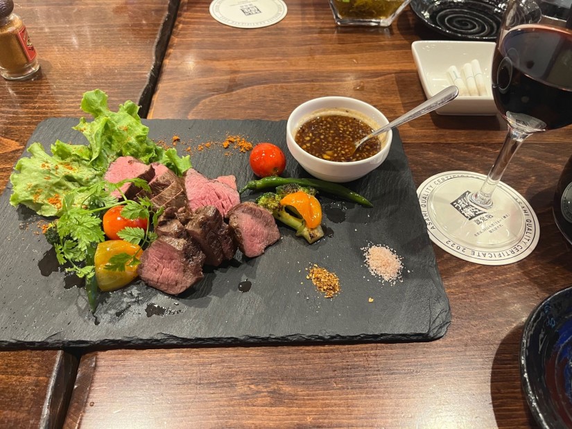 牛赤身ステーキ 🌶️🌶️🌶️🌶️🌶️