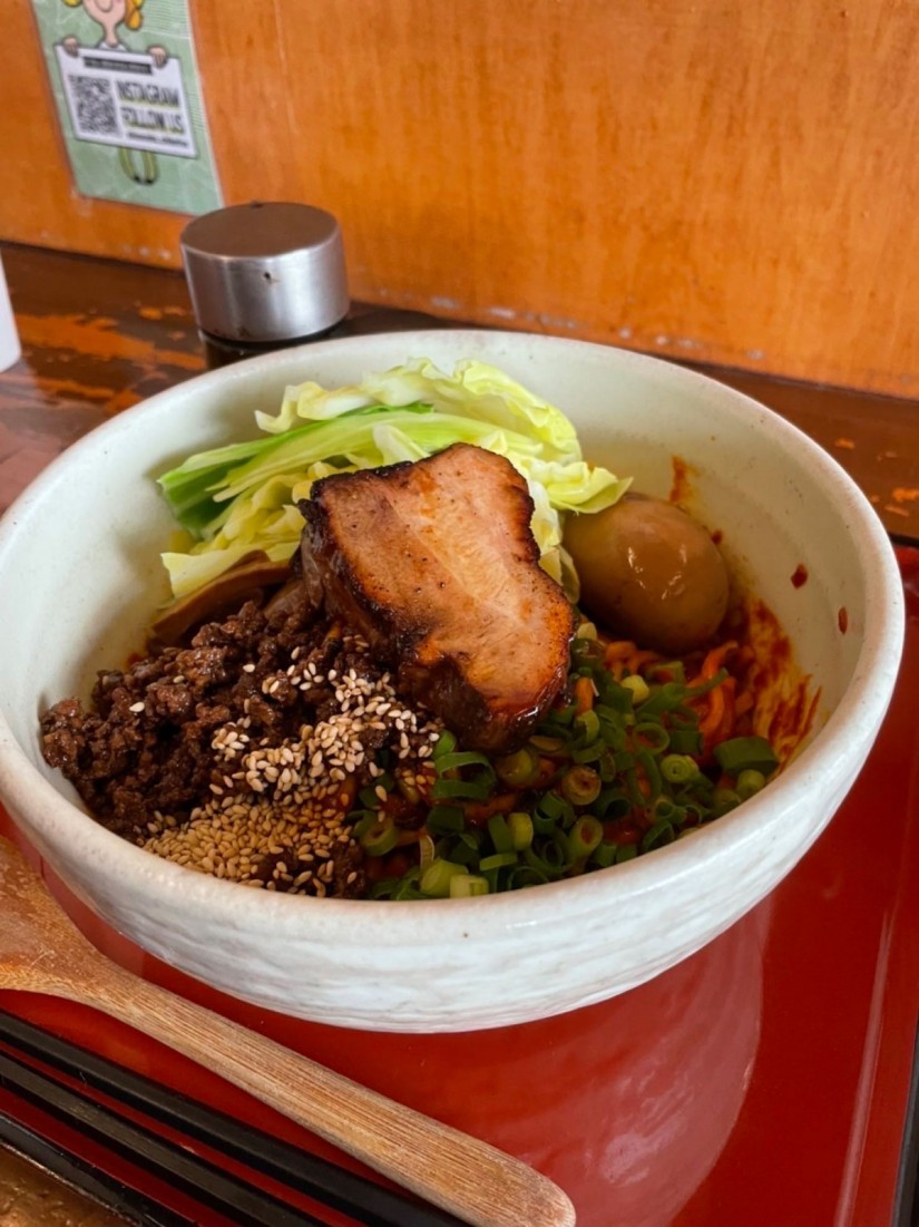 汁なし坦々麺 4辛