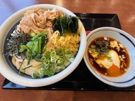 旨辛豚つけ汁うどん