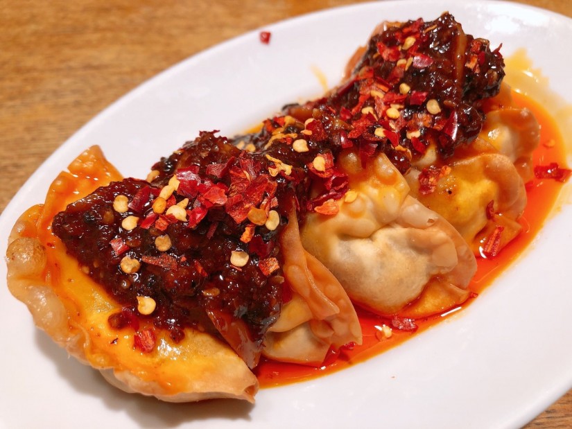 超辣!麻辣ダレ揚げ餃子